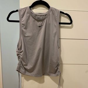 Nike cropped workout top